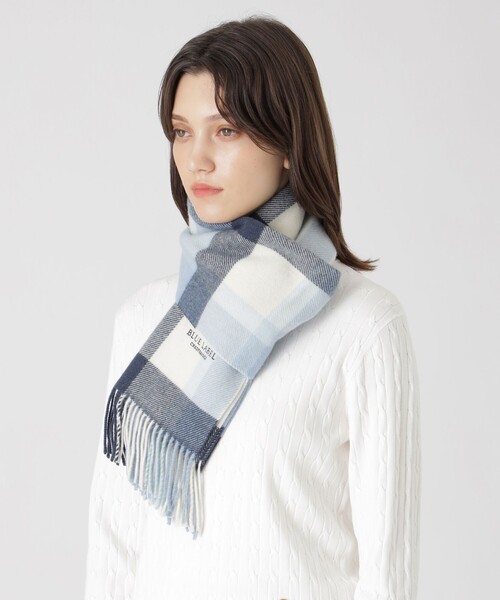 クレストブリッジチェックマフラー（マフラー）｜BLUE LABEL