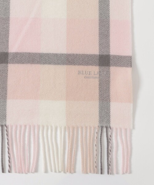 BLUE LABEL CRESTBRIDGE(ブルーレーベルクレストブリッジ)の「クレストブリッジチェックマフラー(マフラー・レディース・ブルー系その他2/ブラック/ピンク系その他2/ベージュ/レッド・FREE)」の13枚目の写真