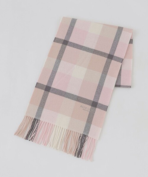 BLUE LABEL CRESTBRIDGE(ブルーレーベルクレストブリッジ)の「クレストブリッジチェックマフラー(マフラー・レディース・ブルー系その他2/ブラック/ピンク系その他2/ベージュ/レッド・FREE)」の14枚目の写真