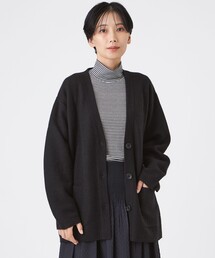 【カタログ掲載】【ウォッシャブル】ブライトニットVネックカーディガン