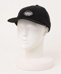 VANS ヴァンズ Oval Logo Cord Cap キャップ 125K7160500 BLACK