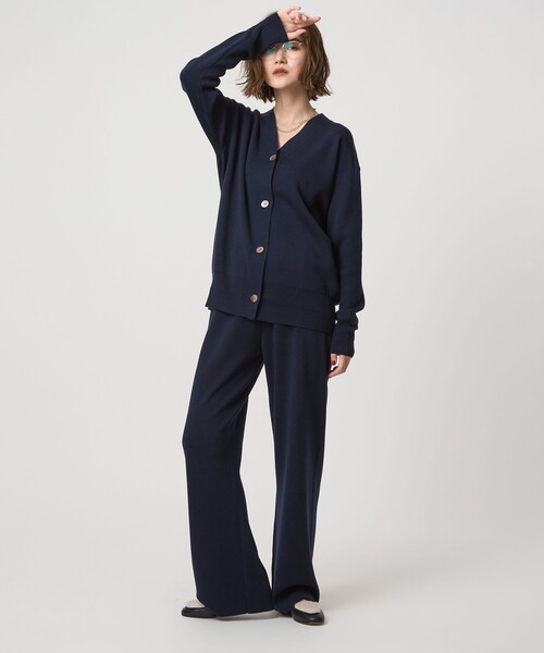 conte＞ハイゲージ Vネック カーディガン（カーディガン/ボレロ