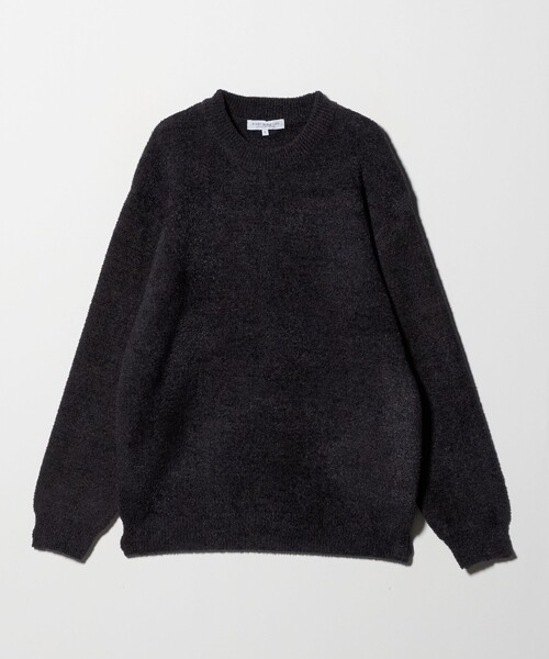 A DAY IN THE LIFE UNITED ARROWS(アデイインザライフユナイテッドアローズ)の「フェザー ヤーン ミラノリブ クルーネックニット-ウォッシャブル-<A DAY IN THE LIFE>(ニット/セーター・メンズ・ライトグレー/ダークグレー/ネイビー・M/L)」の3枚目の写真