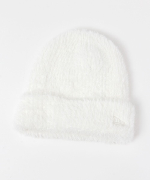 NEW ERA（ニューエラ）の「【HEREIAM】NEWERA/BASIC CUFF SHAGGY KNIT（ニットキャップ/ビーニー・レディース・ピンク/アイボリー/ブラック・FREE）」の15枚目の写真