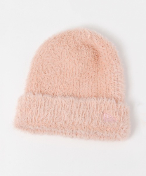 NEW ERA（ニューエラ）の「【HEREIAM】NEWERA/BASIC CUFF SHAGGY KNIT（ニットキャップ/ビーニー・レディース・ピンク/アイボリー/ブラック・FREE）」の16枚目の写真
