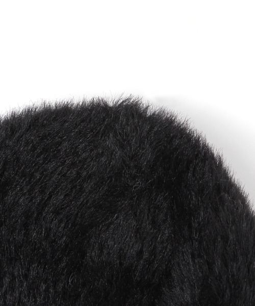 NEW ERA（ニューエラ）の「【HEREIAM】NEWERA/BASIC CUFF SHAGGY KNIT（ニットキャップ/ビーニー・レディース・ピンク/アイボリー/ブラック・FREE）」の18枚目の写真