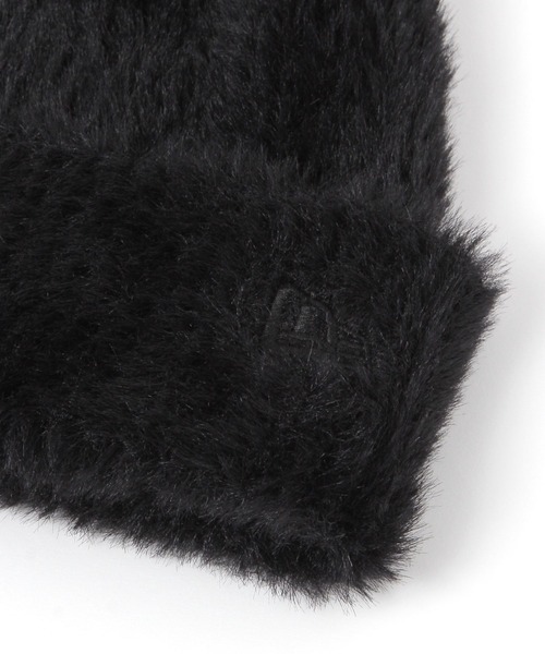 NEW ERA（ニューエラ）の「【HEREIAM】NEWERA/BASIC CUFF SHAGGY KNIT（ニットキャップ/ビーニー・レディース・ピンク/アイボリー/ブラック・FREE）」の19枚目の写真