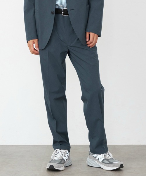 EDWIN(エドウィン)の「EDWIN エドウィン デニスラ URBAN FUNCTION テーパード スラックス 軽量 ストレッチ 洗える(スラックス・メンズ・ネイビー/グレー/チャコールグレー・SMALL/MEDIUM/LARGE/X-LARGE)」の1枚目の写真