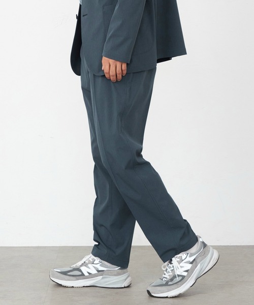 EDWIN(エドウィン)の「EDWIN エドウィン デニスラ URBAN FUNCTION テーパード スラックス 軽量 ストレッチ 洗える(スラックス・メンズ・ネイビー/グレー/チャコールグレー・SMALL/MEDIUM/LARGE/X-LARGE)」の4枚目の写真