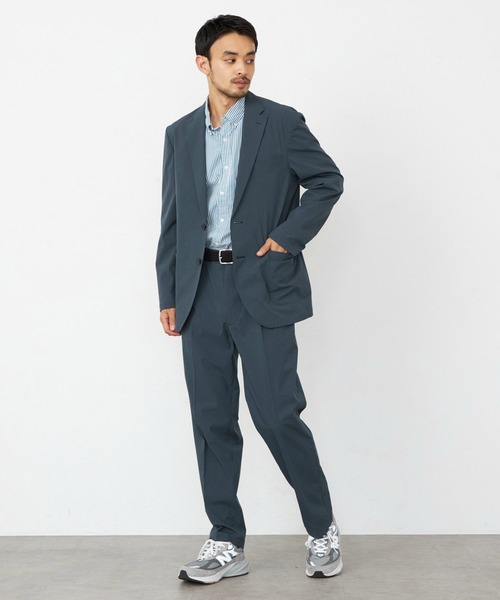 EDWIN(エドウィン)の「EDWIN エドウィン デニスラ URBAN FUNCTION テーパード スラックス 軽量 ストレッチ 洗える(スラックス・メンズ・ネイビー/グレー/チャコールグレー・SMALL/MEDIUM/LARGE/X-LARGE)」の21枚目の写真