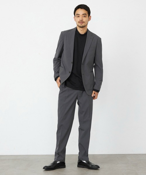 EDWIN(エドウィン)の「EDWIN エドウィン デニスラ URBAN FUNCTION テーパード スラックス 軽量 ストレッチ 洗える(スラックス・メンズ・ネイビー/グレー/チャコールグレー・SMALL/MEDIUM/LARGE/X-LARGE)」の14枚目の写真
