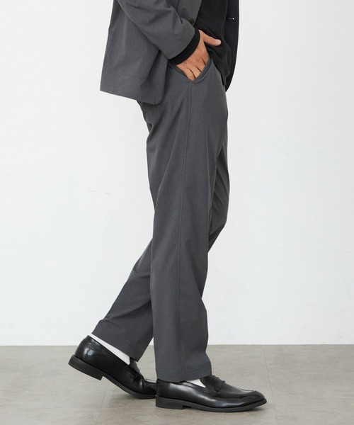 EDWIN(エドウィン)の「EDWIN エドウィン デニスラ URBAN FUNCTION テーパード スラックス 軽量 ストレッチ 洗える(スラックス・メンズ・ネイビー/グレー/チャコールグレー・SMALL/MEDIUM/LARGE/X-LARGE)」の8枚目の写真