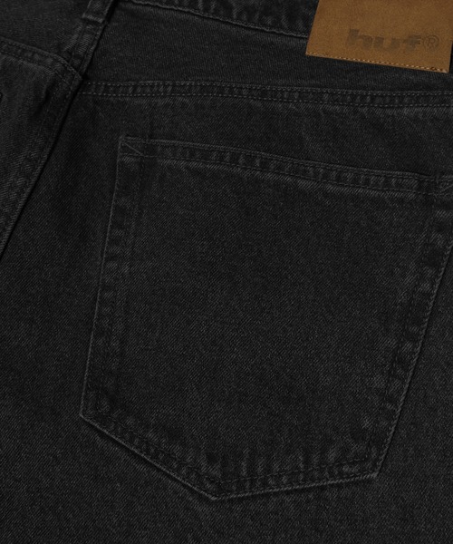 HUF(ハフ)の「BASIC ASS JEANS(デニムパンツ・メンズ・ブラック/ブルー・32/30/28)」の10枚目の写真