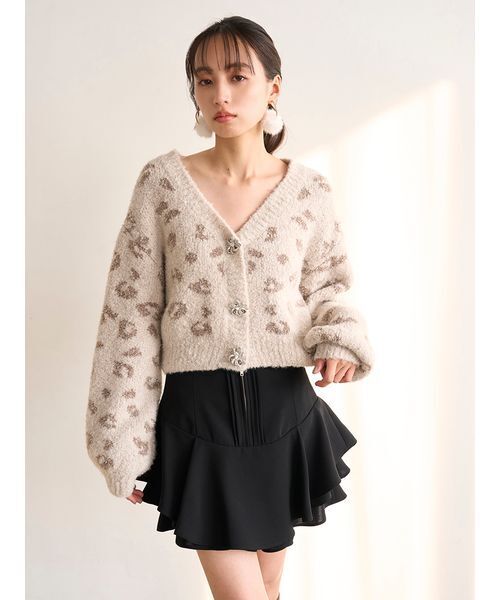 SNIDEL（スナイデル）の「レイヤードフリルミニスカショーパン（その他パンツ・レディース・ブラック/モカ/チェック・0/1）」の20枚目の写真