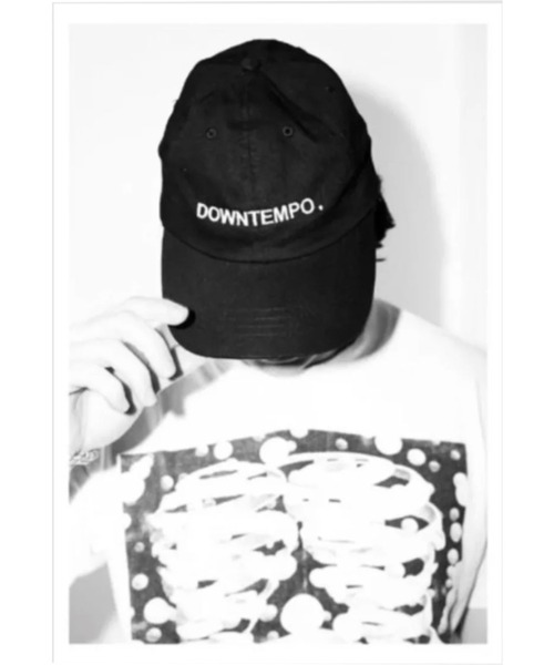 bonjour records（ボンジュールレコーズ）の「【EASY LISTENING/イージーリスニング】 DOWNTEMPO CAP（キャップ・メンズ・ブラック・FREE）」の2枚目の写真