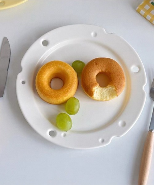 Made in I（メイドインアイ）の「ぽこぽこチーズプレート（食器・レディース・イエロー/ホワイト・FREE）」の18枚目の写真