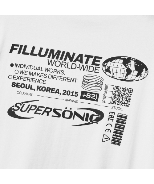 F.ILLUMINATE（フィルミネイト）の「ワールドリンクTシャツ - ホワイト（Tシャツ/カットソー・レディース・その他・SMALL/MEDIUM/LARGE）」の12枚目の写真