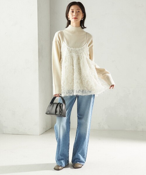 シップス（SHIPS）/〈手洗い可能〉前後 2WAY レース キャミソール セール】〈手洗い可能〉前後 2WAY レース キャミソール（キャミソール