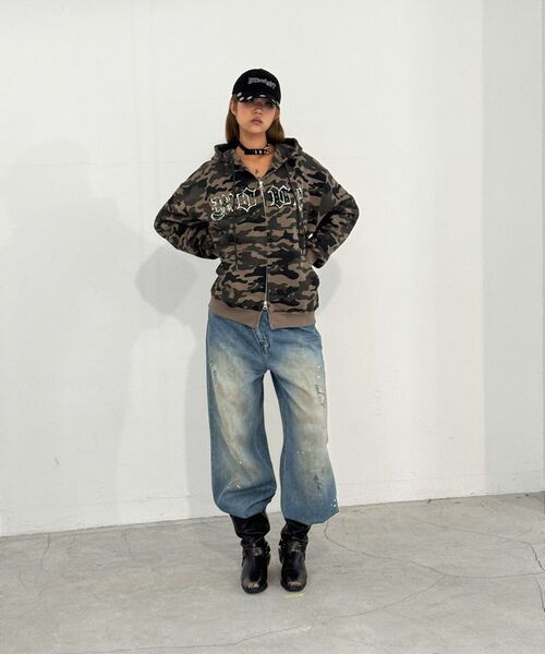 Midnight Move（ミッドナイトムーブ）の「vt denim pants (black)（デニムパンツ・レディース・その他・SMALL/MEDIUM）」の3枚目の写真