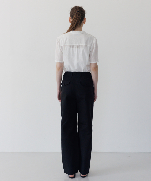 TTUDEMENT(トュードメント)の「COIN POCKET PANTS BLACK(その他パンツ・レディース・その他・SMALL/MEDIUM)」の4枚目の写真
