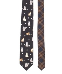 giraffe（ジラフ）の「カラーチップキャットタイ BLACK（ネクタイ）」