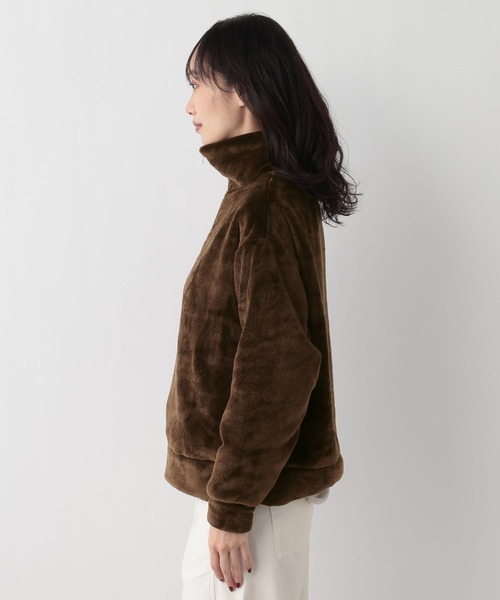 FOUND GOOD（ファウンドグッド）の「ハーフZIPファーPO（その他トップス・レディース・ベージュ/グレー系8/ブラウン系5・M/L/S）」の21枚目の写真