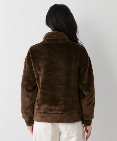 FOUND GOOD（ファウンドグッド）の「ハーフZIPファーPO（その他トップス・レディース・ベージュ/グレー系8/ブラウン系5・M/L/S）」の22枚目の写真