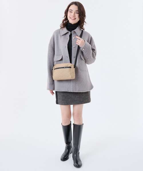 LeSportsac(レスポートサック)の「DANIELLA CROSSBODY タニンクロスデボス(ショルダーバッグ・レディース・ブラウン・FREE)」の3枚目の写真