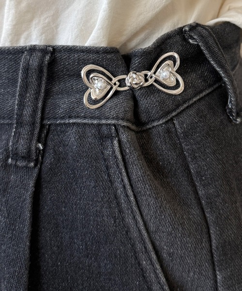 kutir（クティール）の「kutirlune／【2セット】マルチウエストバックルボタン（ベルト・レディース・ライトホワイト/ホワイト・FREE）」の3枚目の写真