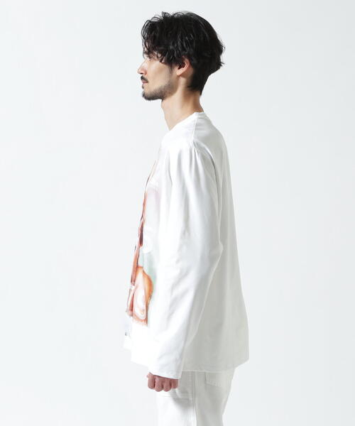 maxsix(マックスシックス)の「maxsix(マックスシックス)MONROE 3D L/S TEE(Tシャツ/カットソー・メンズ・ホワイト・L/M/S)」の4枚目の写真