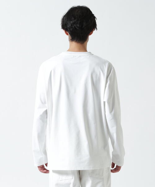 maxsix(マックスシックス)の「maxsix(マックスシックス)MONROE 3D L/S TEE(Tシャツ/カットソー・メンズ・ホワイト・L/M/S)」の5枚目の写真