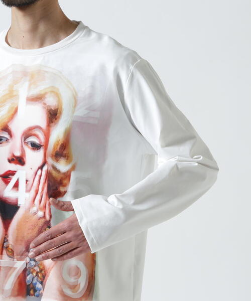 maxsix(マックスシックス)の「maxsix(マックスシックス)MONROE 3D L/S TEE(Tシャツ/カットソー・メンズ・ホワイト・L/M/S)」の7枚目の写真