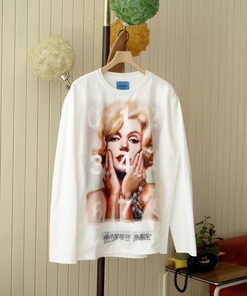 maxsix(マックスシックス)の「maxsix(マックスシックス)MONROE 3D L/S TEE(Tシャツ/カットソー・メンズ・ホワイト・L/M/S)」の9枚目の写真