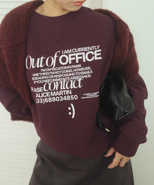 Russell Athletic(ラッセルアスレティック)の「RUSSELL×LOUNA ロゴスウェット(スウェット・レディース・ライトグレー/ボルドー・FREE)」の13枚目の写真