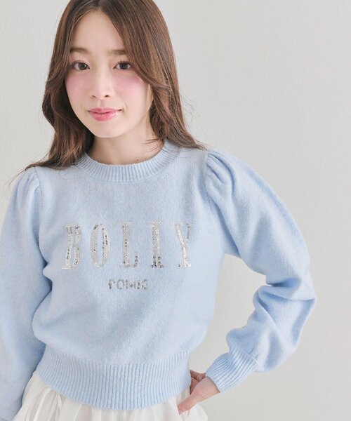 OLIVE des OLIVE（オリーブデオリーブ）の「スパンコール刺繍トップス