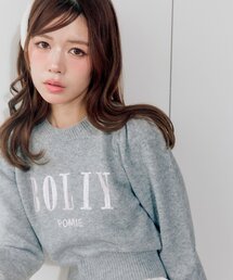 OLIVE des OLIVE | スパンコール刺繍トップス(ニット/セーター)