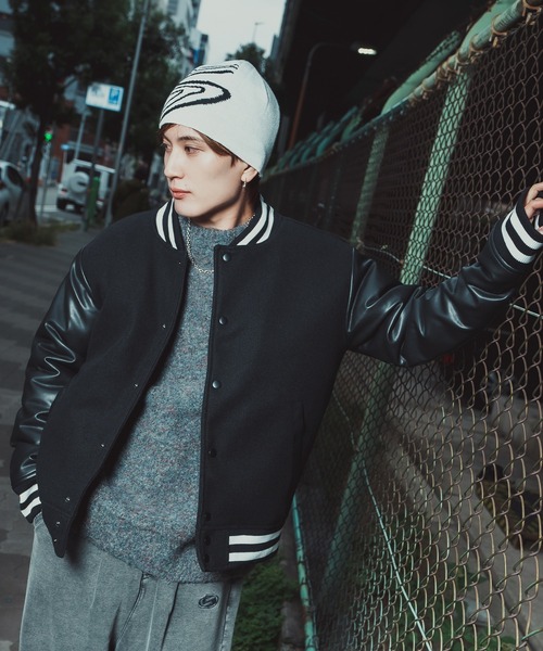 improves（インプローブス）の「メルトン スタジャン（スタジャン・メンズ・チャコール/ブラック・SMALL/MEDIUM/LARGE/X-LARGE）」の4枚目の写真