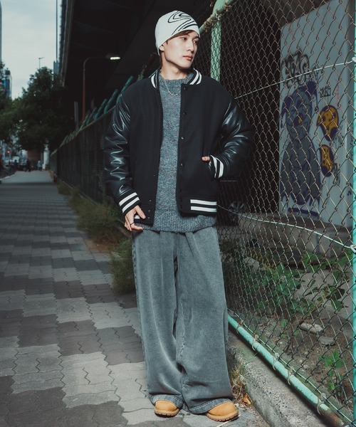 improves（インプローブス）の「メルトン スタジャン（スタジャン・メンズ・チャコール/ブラック・SMALL/MEDIUM/LARGE/X-LARGE）」の7枚目の写真