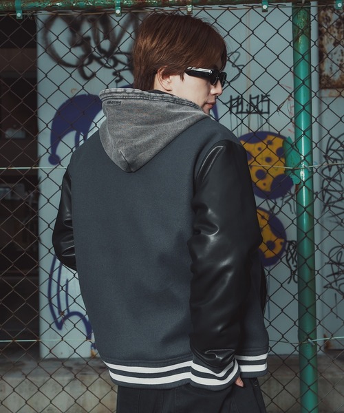 improves（インプローブス）の「メルトン スタジャン（スタジャン・メンズ・チャコール/ブラック・SMALL/MEDIUM/LARGE/X-LARGE）」の10枚目の写真