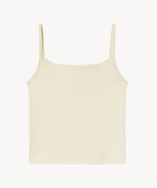 LADY VOLUME(レディーボリューム)の「エリススクエアタンクトップ (アイボリー)(Tシャツ/カットソー・レディース・その他・SMALL/MEDIUM)」の2枚目の写真