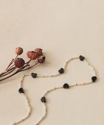 SMELLY | ハートビーズネックレス(ネックレス)