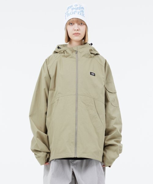 LMCの「CURVED WINDBREAKER JACKET charcoal(ナイロンジャケット・レディース・その他・LARGE/X-LARGE)」の7枚目の写真