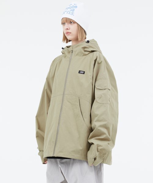LMCの「CURVED WINDBREAKER JACKET charcoal(ナイロンジャケット・レディース・その他・LARGE/X-LARGE)」の8枚目の写真