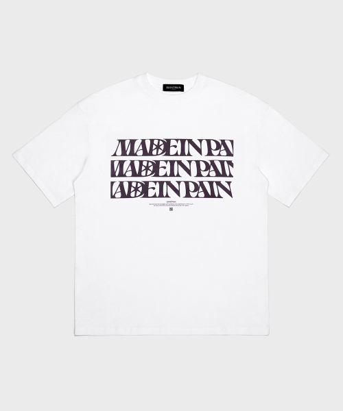 SAINTPAIN(セイントペイン)の「SPメイド 半袖Tシャツ ホワイト(Tシャツ/カットソー・メンズ・その他・MEDIUM/LARGE)」の1枚目の写真