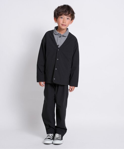 F.O.KIDS（エフオーキッズ）の「BRUH AIR VENT パンツ（その他パンツ・キッズ・ネイビー/ブラック・160/150/140/130/120/110/100）」の3枚目の写真