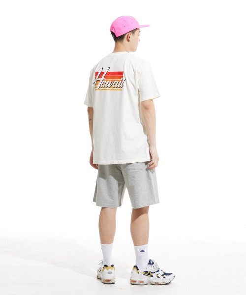 CREAM SODA LAB(クリームソーダラボ)の「ハワイバックプリント半袖Tシャツアイボリー(Tシャツ/カットソー・メンズ・その他・X-LARGE/XX-LARGE/LARGE/MEDIUM)」の10枚目の写真