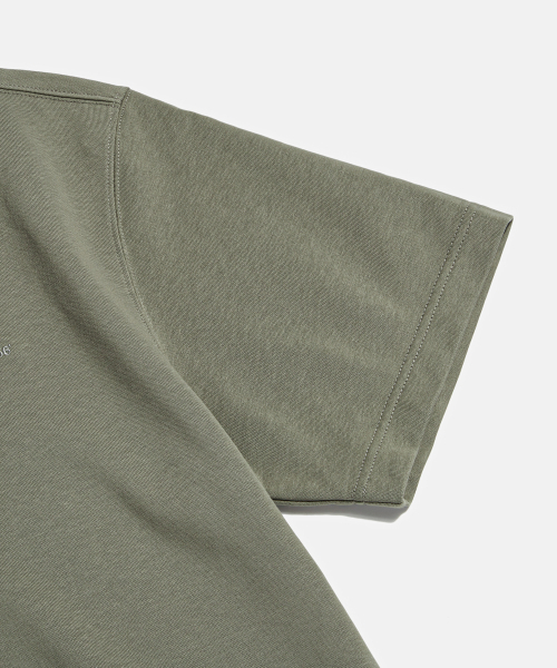 ESPIONAGE(エスピオナジ)の「Quarter Zip Collar S/S Sweatshirt Olive(ポロシャツ・レディース・その他・LARGE/MEDIUM/X-LARGE)」の7枚目の写真