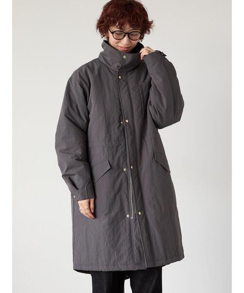 Lugnoncure(ルノンキュール)の「中綿モッズコート(その他アウター・レディース・グレー/ネイビー・F)」の7枚目の写真