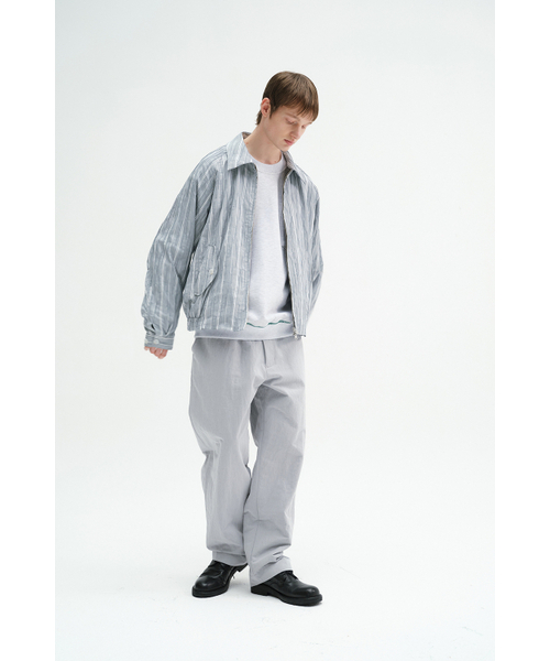 HORLISUN(ホーリーサン)の「Visitor Dobby Stripe Jacket North Green(その他アウター・レディース・その他・LARGE/MEDIUM/SMALL)」の5枚目の写真