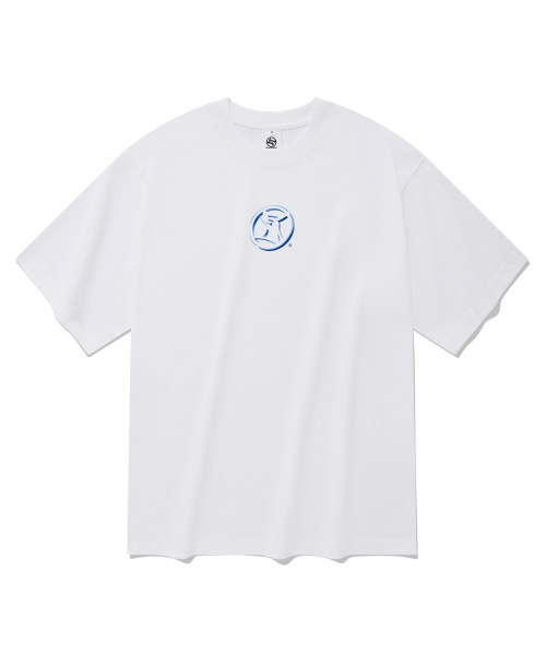 RADINEO（ラディネオ）の「ラウンドロゴ半袖Tシャツホワイト（Tシャツ/カットソー・メンズ・その他・LARGE/MEDIUM/SMALL/X-LARGE）」の2枚目の写真